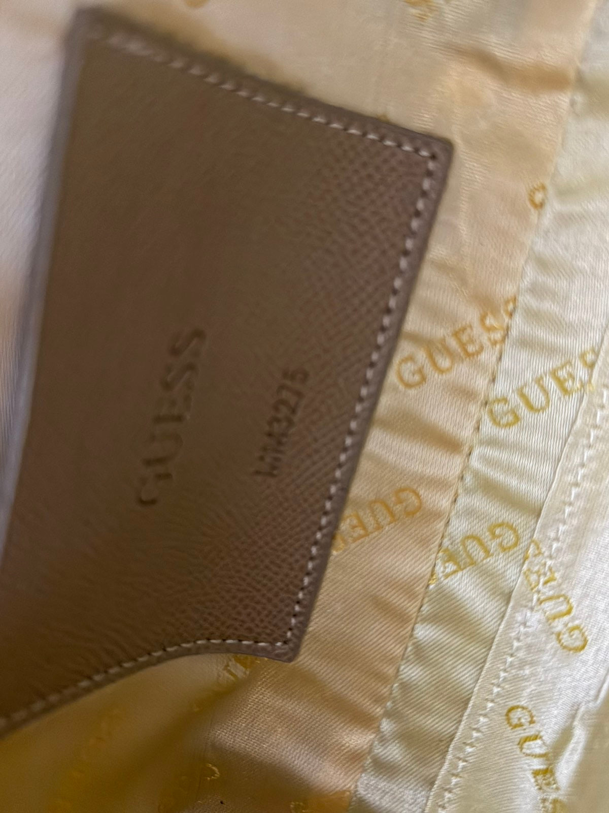 Guess Sestri Mini Satchel – Brown Logo