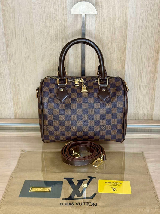 Louis Vuitton Speedy Bandoulière 30 – Damier Ebene Canvas
