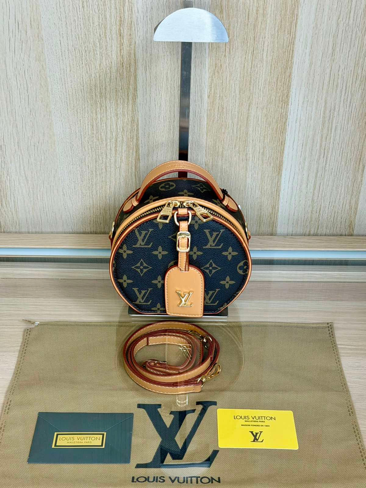 Louis Vuitton Cannes Bag – Monogram & Natural Leather