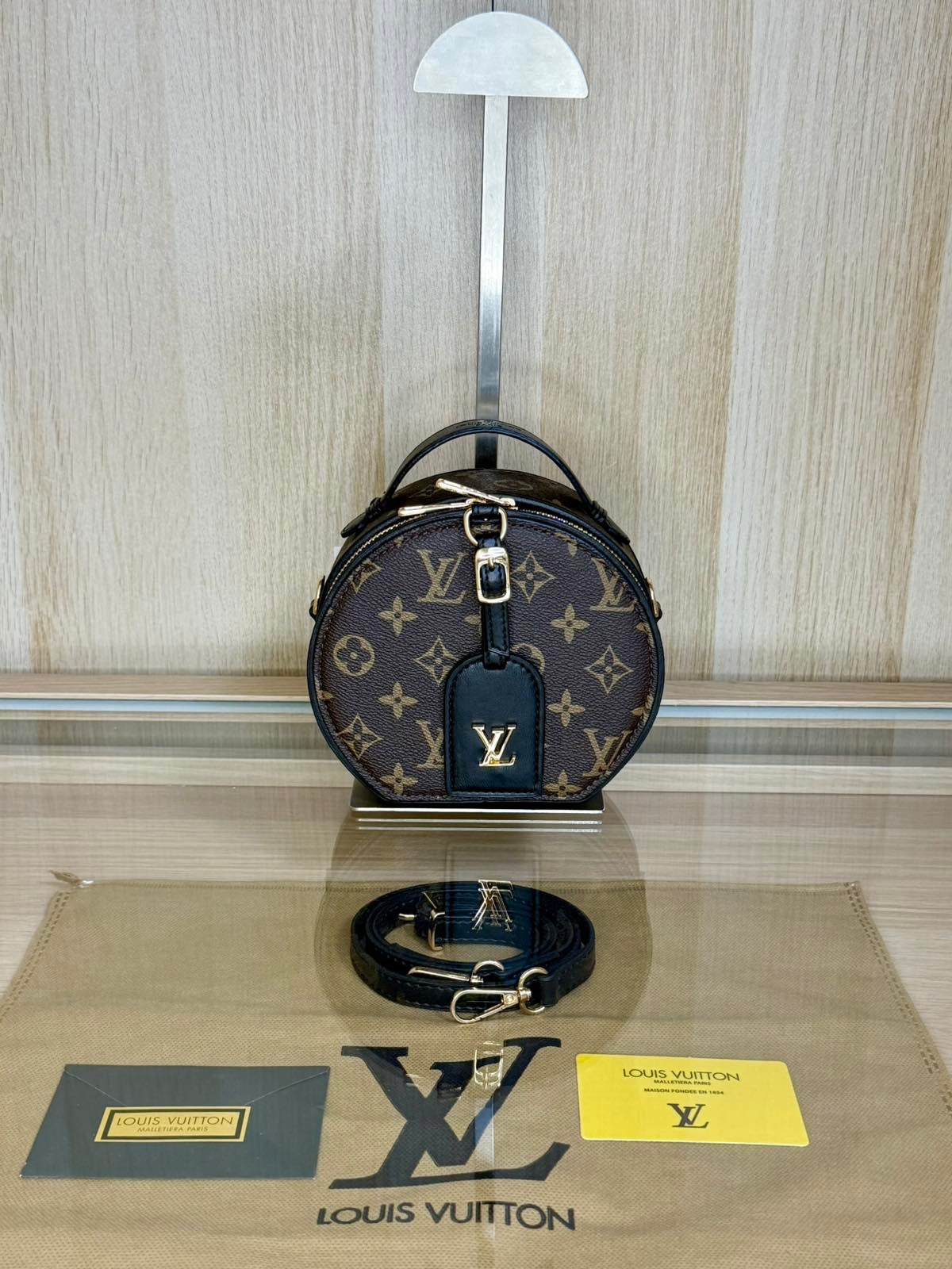 Louis Vuitton Cannes Bag – Monogram & Black Leather