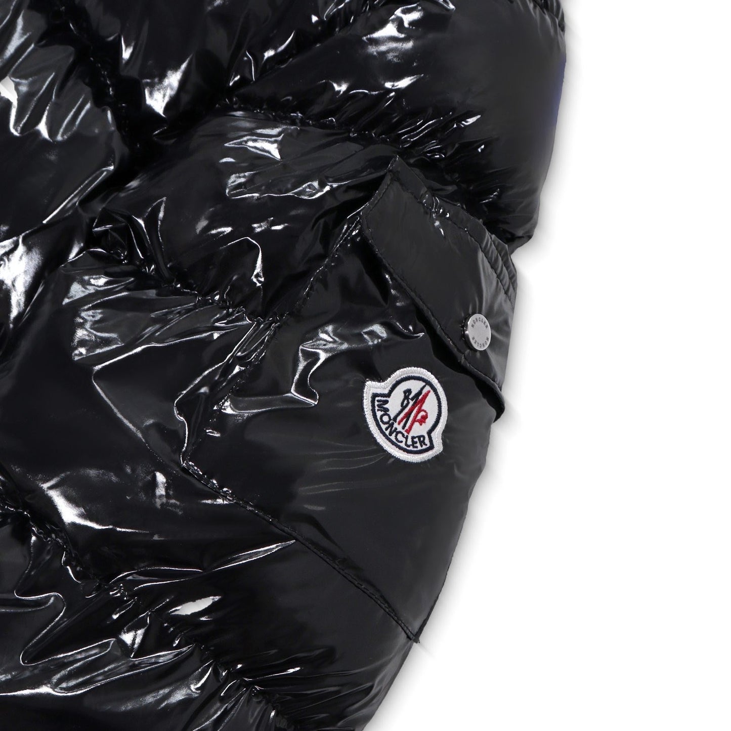 Moncler Maya Glossy Black Puffer Jacket